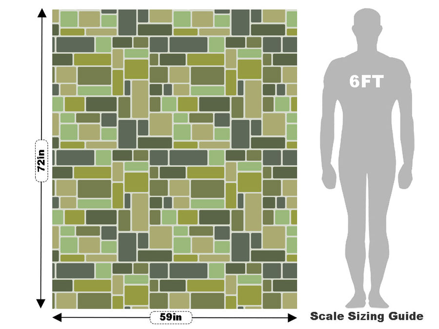 Green Brick Vehicle Wrap Scale~Rwraps Series 914 Green Brick Measurements~2