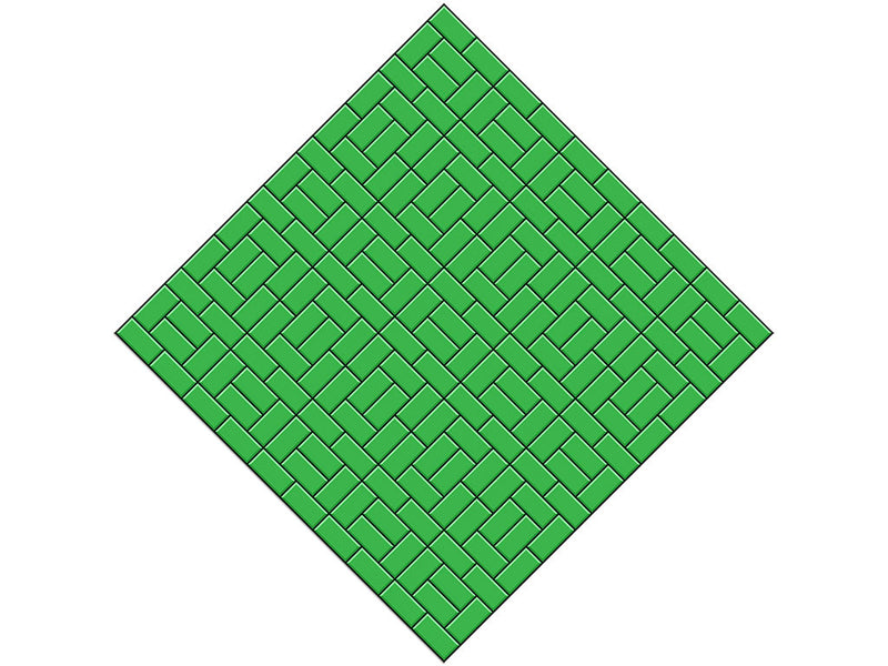 Green Brick Vinyl Wrap Pattern