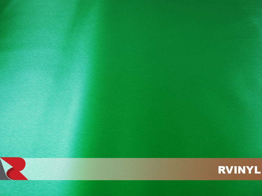 Green Brushed Aluminum Wrap Film