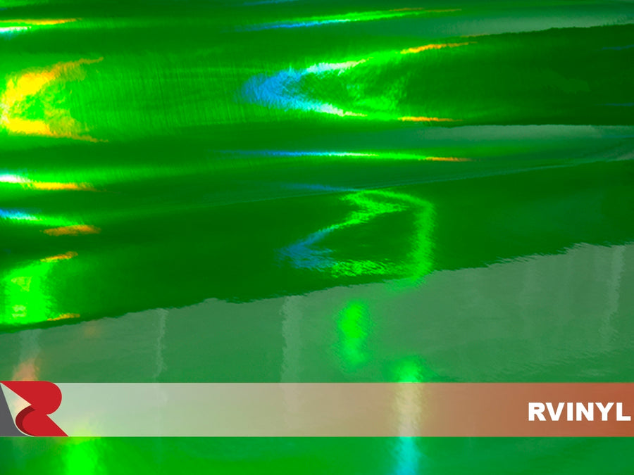 Rwraps™ Holographic Chrome - Green Neochrome