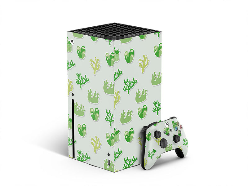green corals water XBOX DIY Decal