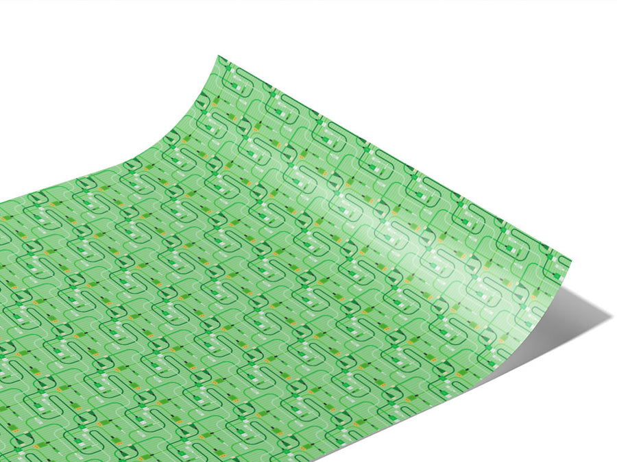 Green Cords Technology Vinyl Wraps~Rwraps Series 914 Digitally Printed Vinyl Wrap~1