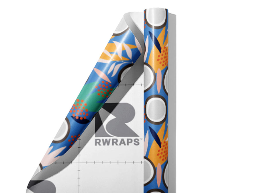 Green Dwarf Fruit Wrap Film Sheets~Rwraps Series 914 Green Dwarf Fruit Scrolled Sheet~3