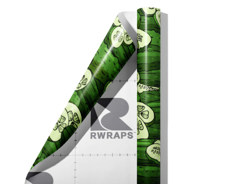 Green Improved Vegetable Wrap Film Sheets~Rwraps Series 914 Green Improved Vegetable Scrolled Sheet~3