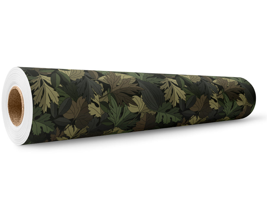 Green Leaf Floral Wrap Film Wholesale Roll~Rwraps Series 914 Digitally Printed Vinyl Roll~5
