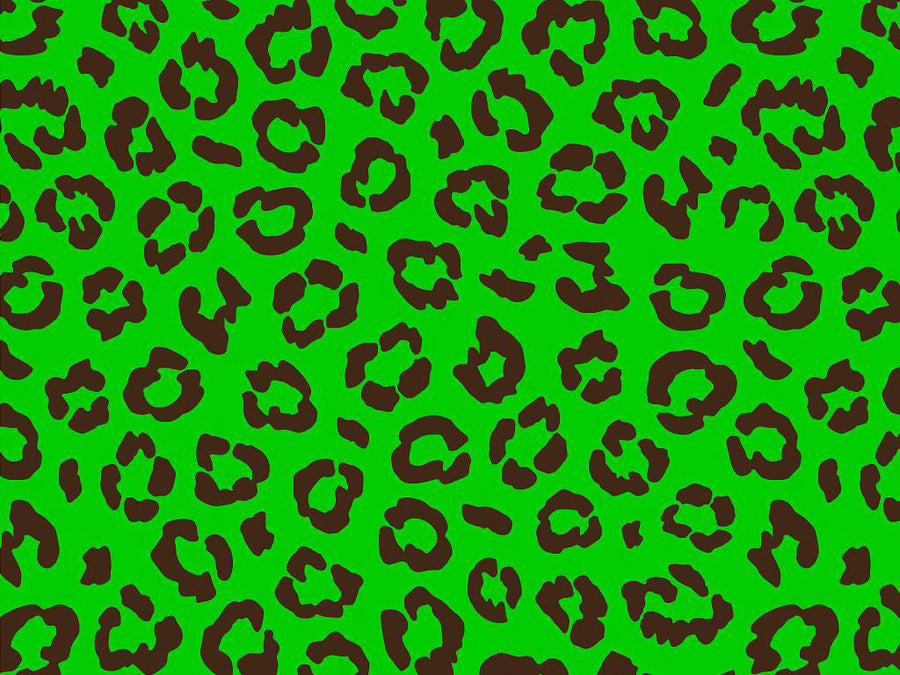 Green Leopard Vinyl Wrap Pattern~Rwraps Series 914 Digitally Printed Vinyl Wrap~0