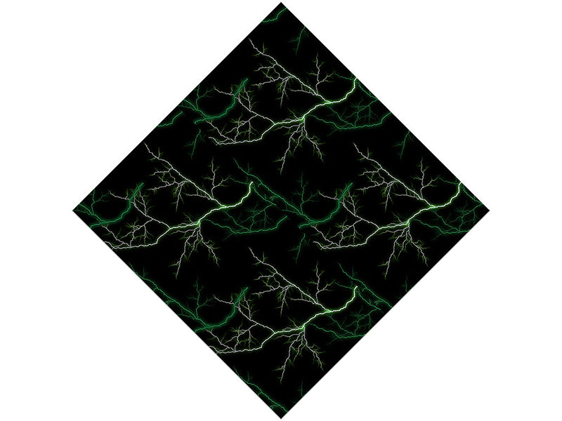 Green Lightning Vinyl Wrap Pattern