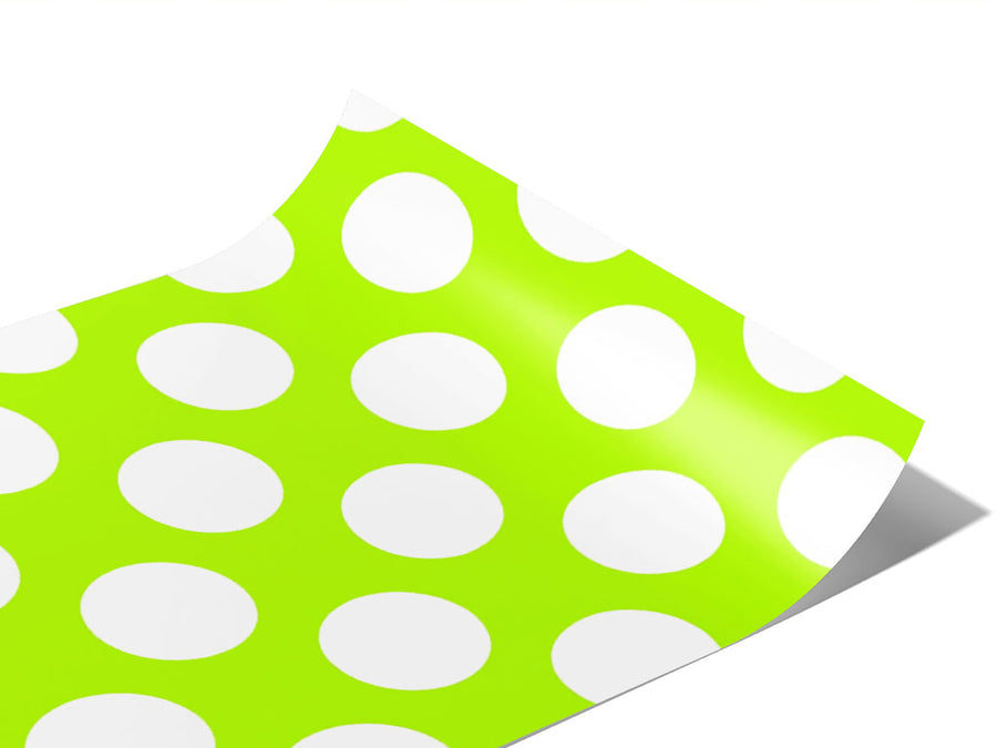 Green Lizard Polka Dot Vinyl Wraps~Rwraps Series 914 Digitally Printed Vinyl Wrap~0
