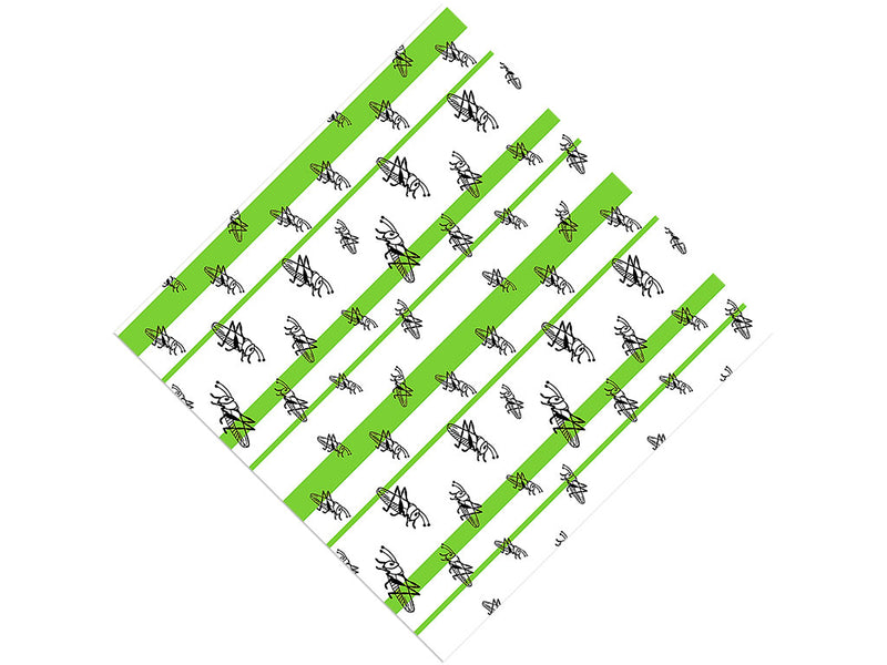 Green Locusts Bug Vinyl Wrap Pattern