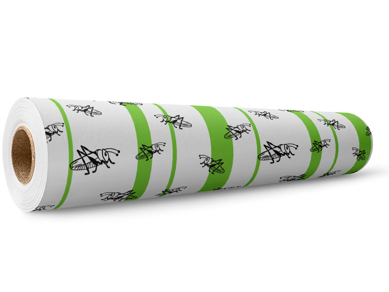 Green Locusts Bug Wrap Film Wholesale Roll~Rwraps Series 914 Digitally Printed Vinyl Roll~5