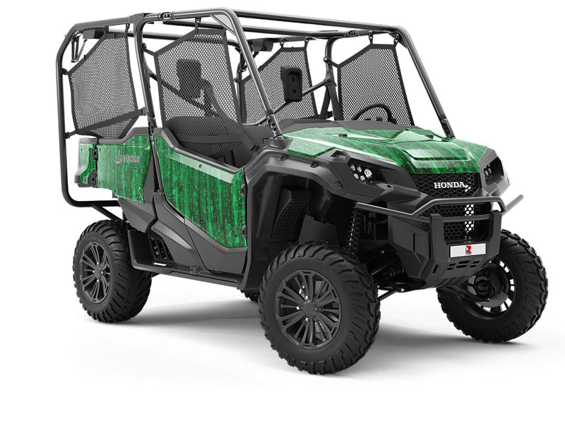 Green Matrix Technology Utility Vehicle Vinyl Wrap