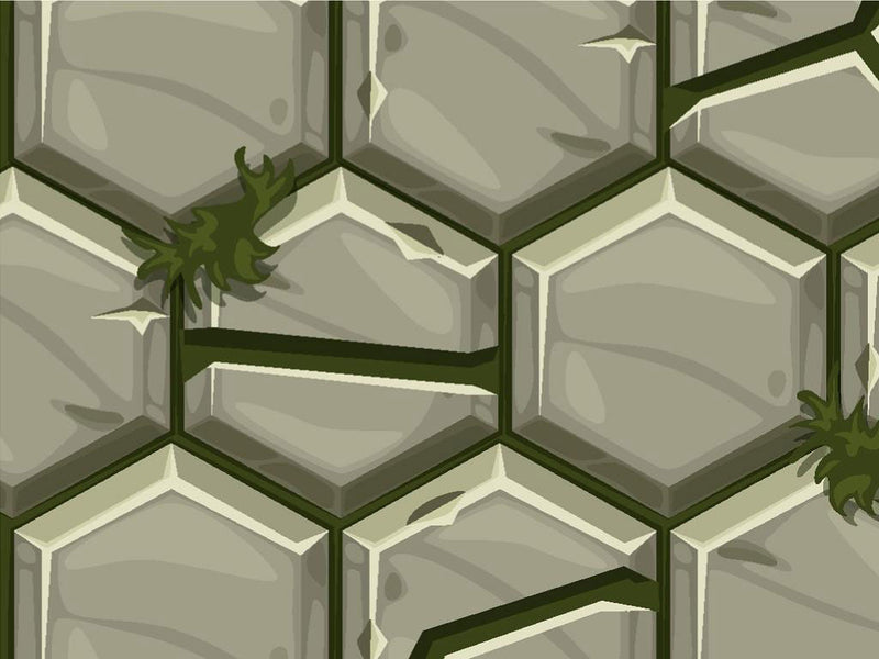 Green Mossy Brick Vinyl Wrap Pattern~Rwraps Series 914 Digitally Printed Vinyl Wrap~0