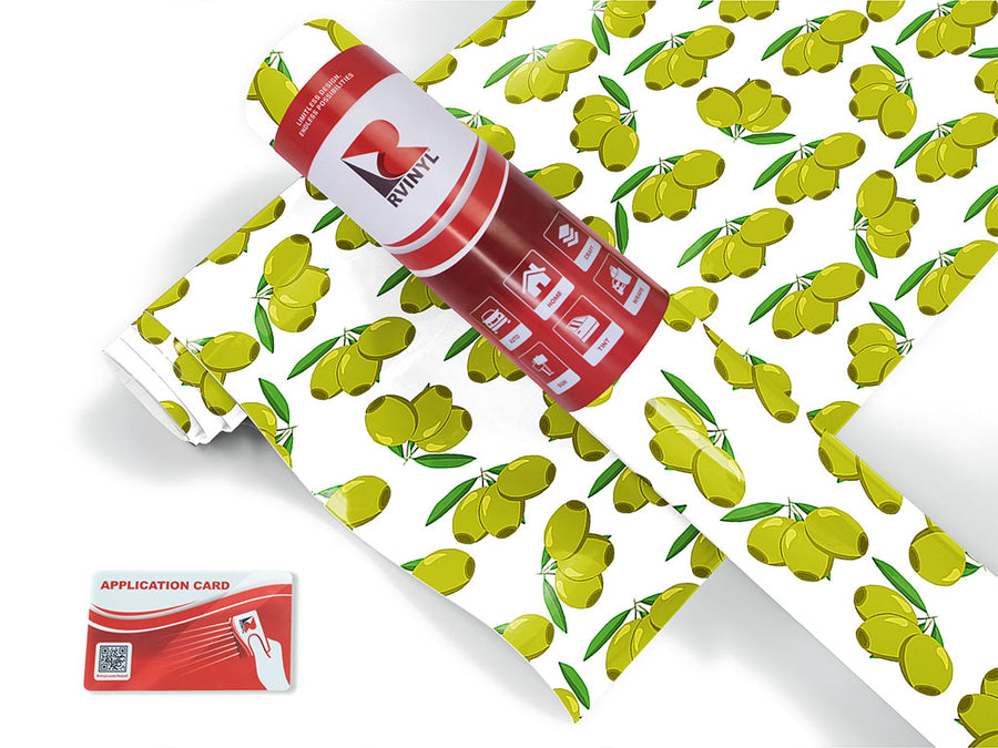green olives greco roman Craft Vinyl Roll