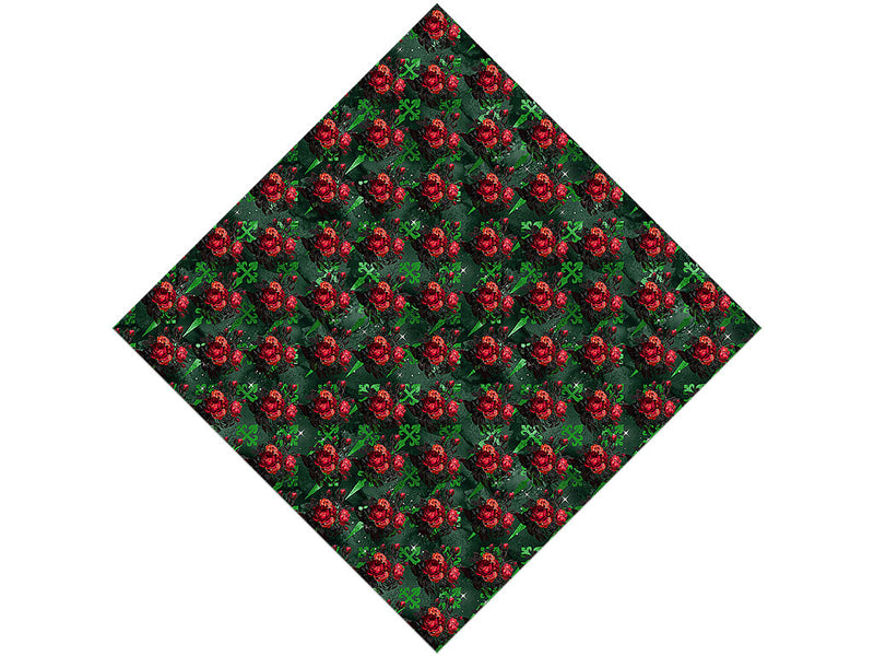 Green Passion Gothic Vinyl Wrap Pattern