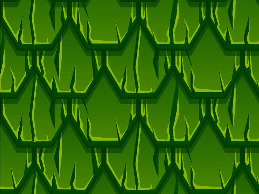 Green Scaled Tile Vinyl Wrap Pattern~Rwraps Series 914 Digitally Printed Vinyl Wrap~0