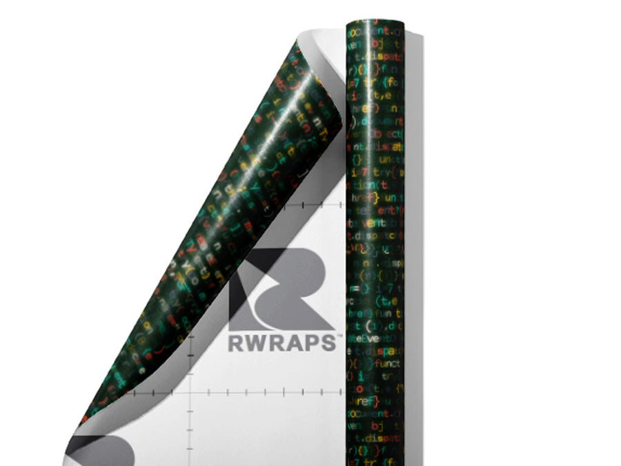 Green Shimmer Technology Wrap Film Sheets~Rwraps Series 914 Green Shimmer Technology Scrolled Sheet~4
