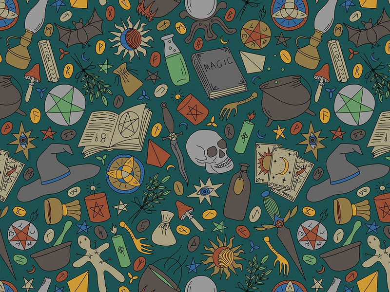 Green Snips Witch Vinyl Wrap Pattern~Rwraps Series 914 Digitally Printed Vinyl Wrap~0