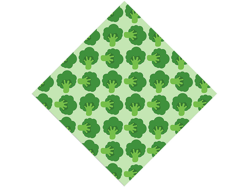 Green Sun King Vegetable Vinyl Wrap Pattern
