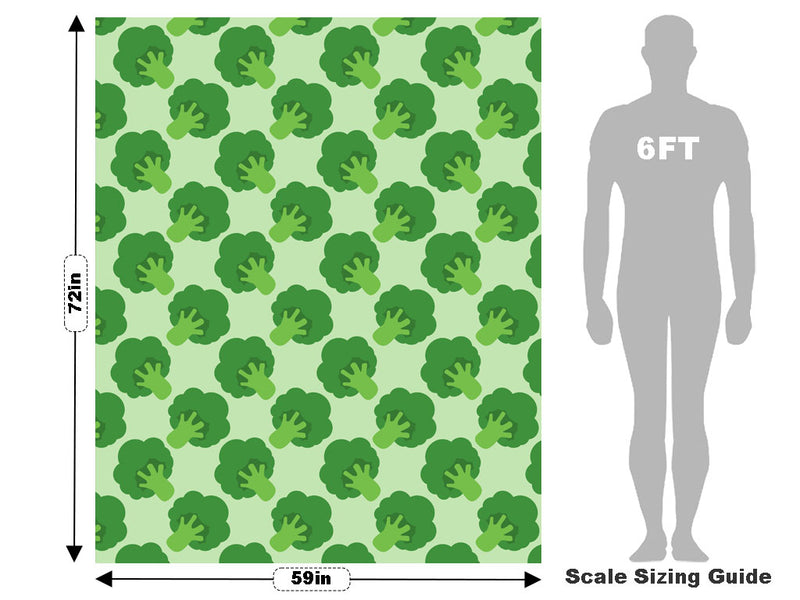 Green Sun King Vegetable Vehicle Wrap Scale~Rwraps Series 914 Green Sun King Vegetable Measurements~1