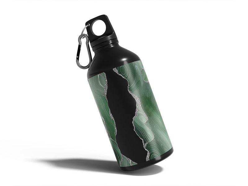 green tea gemstone films Water Bottle DIY Stickers