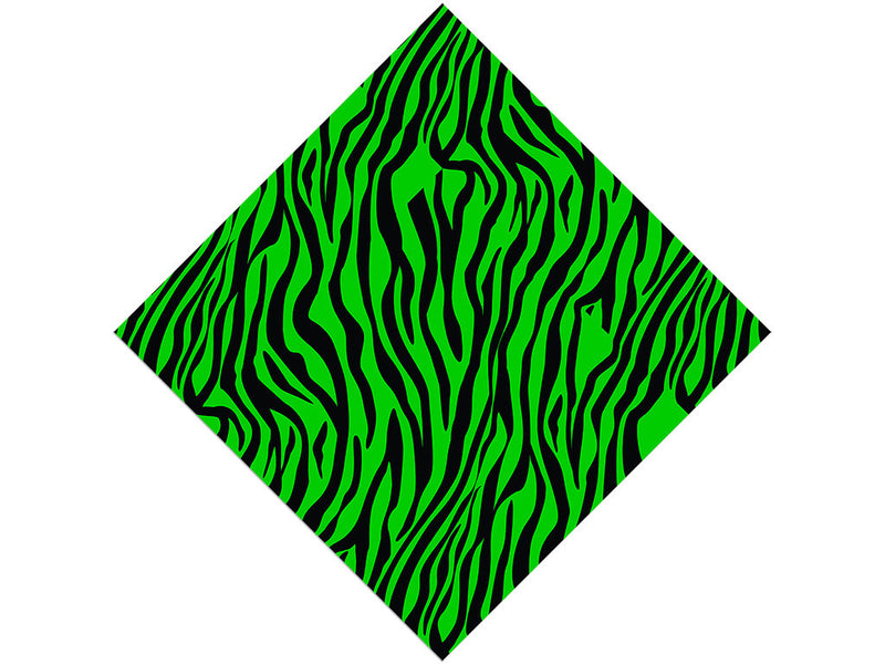 Green Tiger Vinyl Wrap Pattern