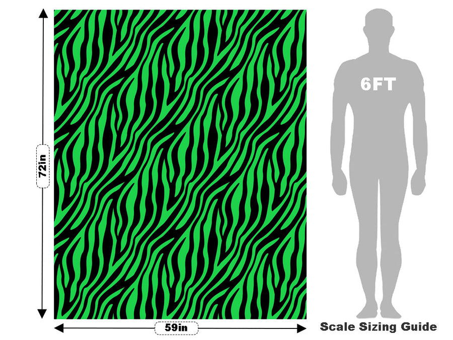 Green Zebra Vehicle Wrap Scale~Rwraps Series 914 Green Zebra Measurements~2