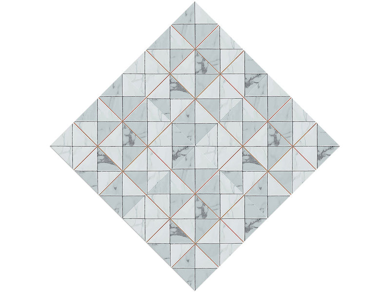 Grey Diamonds Tile Vinyl Wrap Pattern