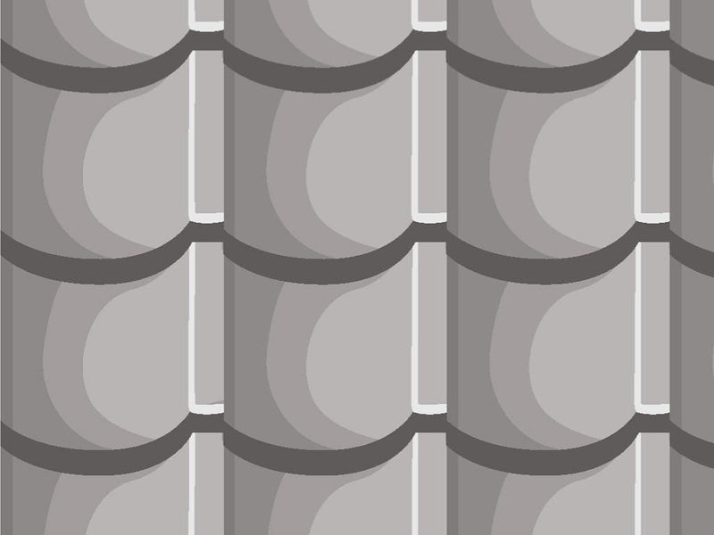 Grey Lipped Tile Vinyl Wrap Pattern~Rwraps Series 914 Digitally Printed Vinyl Wrap~0