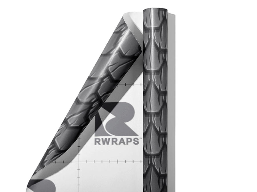 Grey Scaled Tile Wrap Film Sheets~Rwraps Series 914 Grey Scaled Tile Scrolled Sheet~4