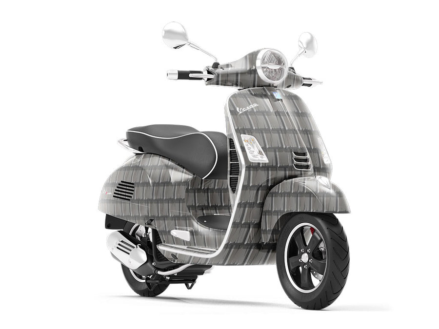 Grey Shake Tile Vespa Scooter Wrap Film