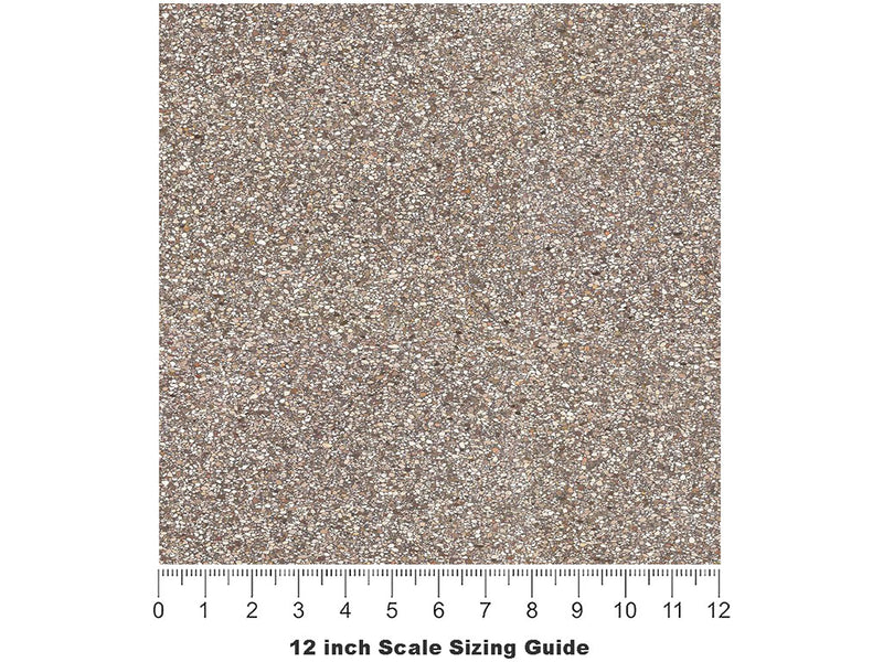 Grigio Antico Granite Vinyl Film Pattern Size 12 inch Scale~Rwraps Grigio Antico Granite Sizing Chart~2
