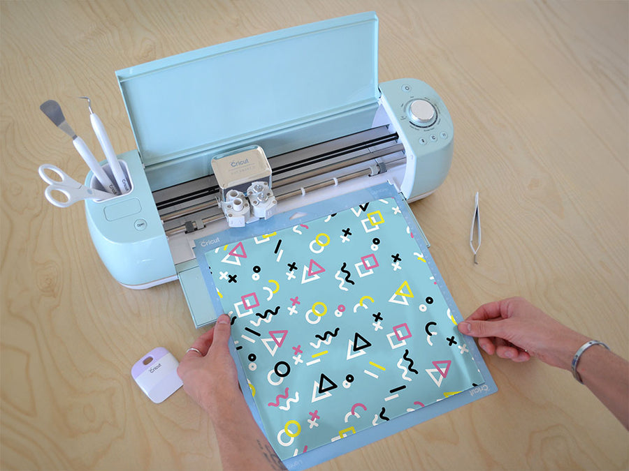 groovy baby abstract geometric Cricut Compatible Vinyl