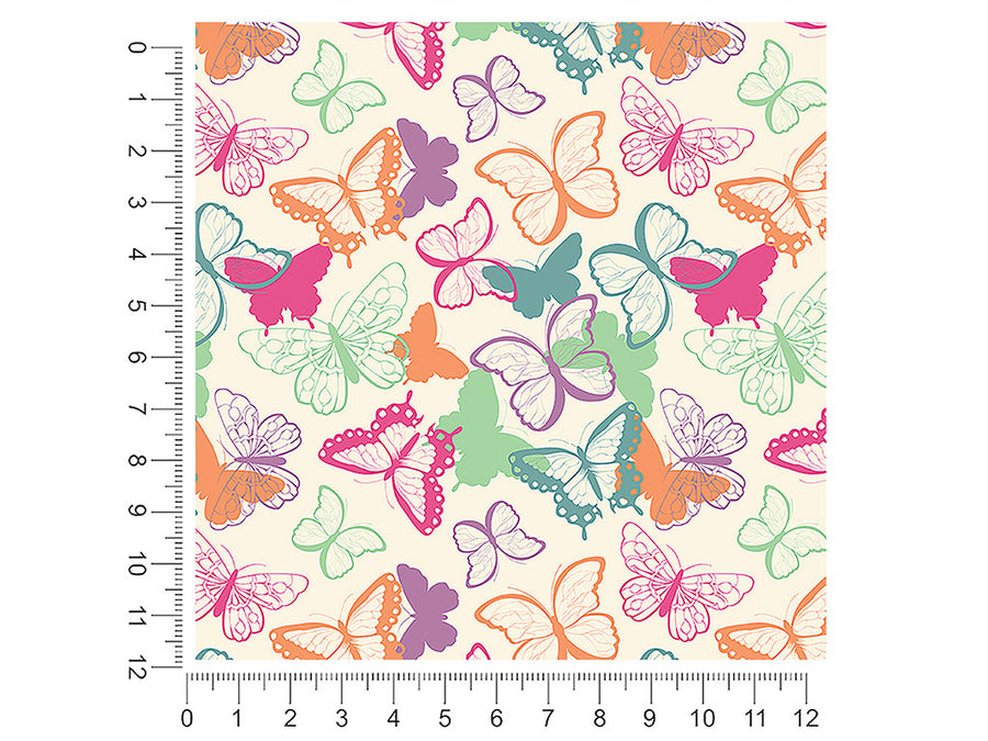 groovy vibes bug 1ft x 1ft Craft Sheets