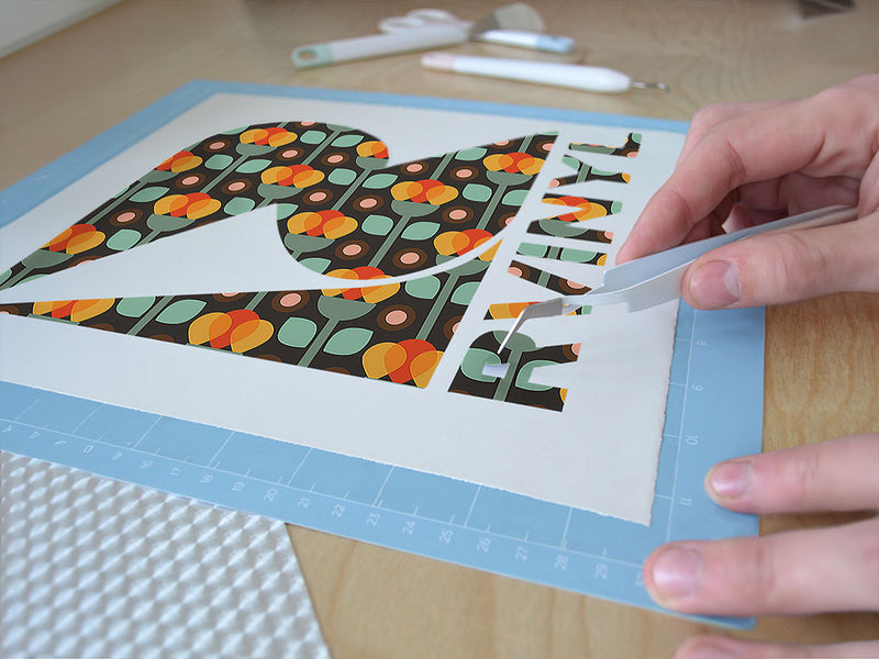 growing love retro Easy Weed Craft Vinyl