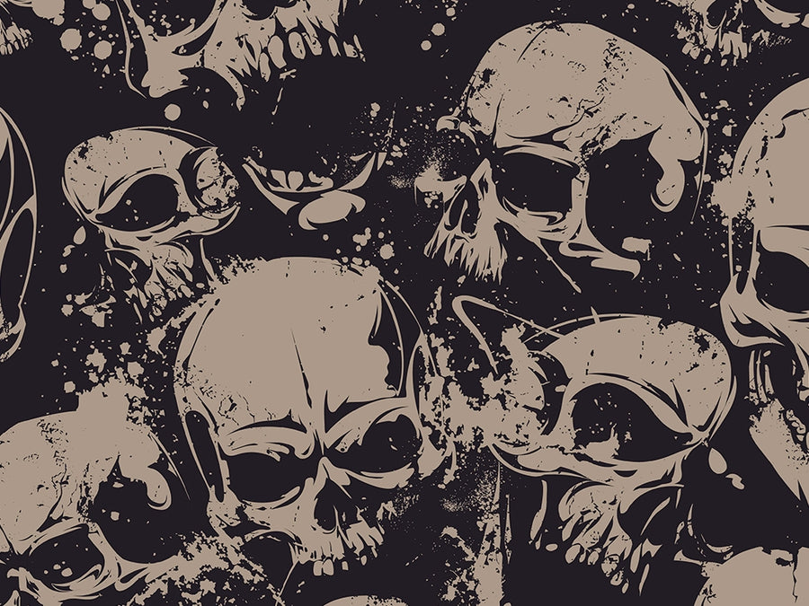 Grunge Death Halloween Vinyl Wrap Pattern~Rwraps Series 914 Digitally Printed Vinyl Wrap~0