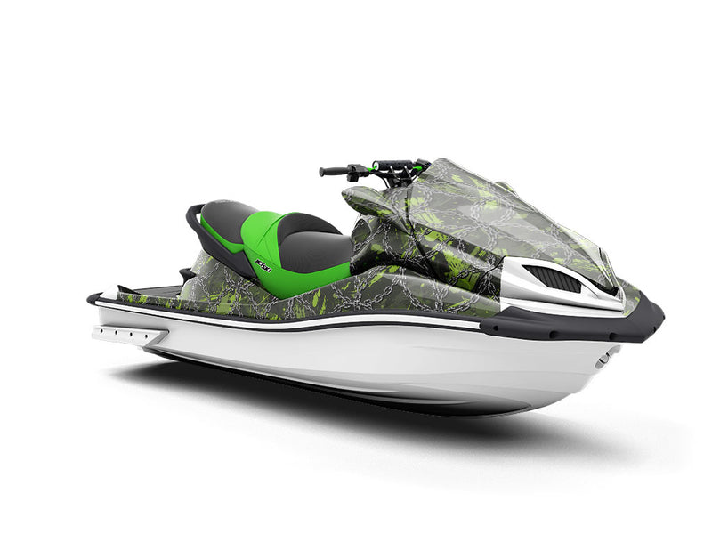 Grunge Necklace Bling Jet Ski Vinyl Customized Wrap