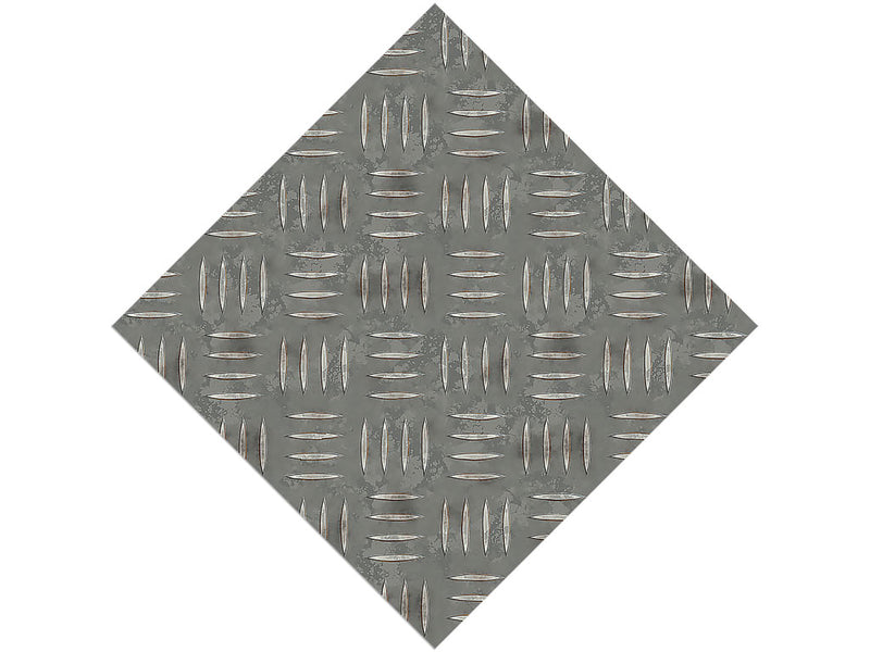 Grunge Tread Diamond Plate Series Custom Printed Wrap Film