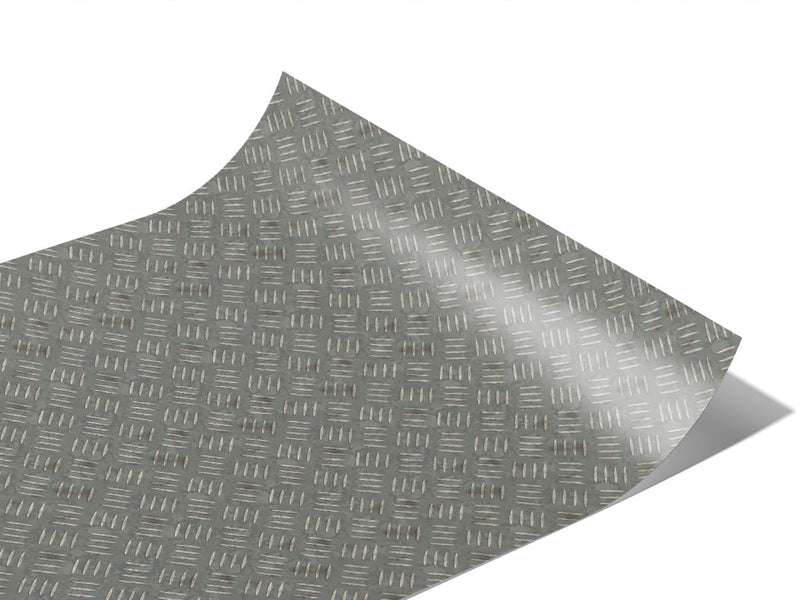 Grunge Tread Diamond Plate Series Custom Printed Wrap Film~Rwraps Series 914 Diamond Plate Digitally Printed Vinyl Wrap~0