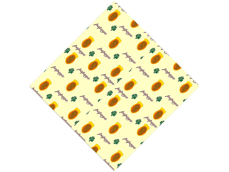 Guinea Gold Fruit Vinyl Wrap Pattern