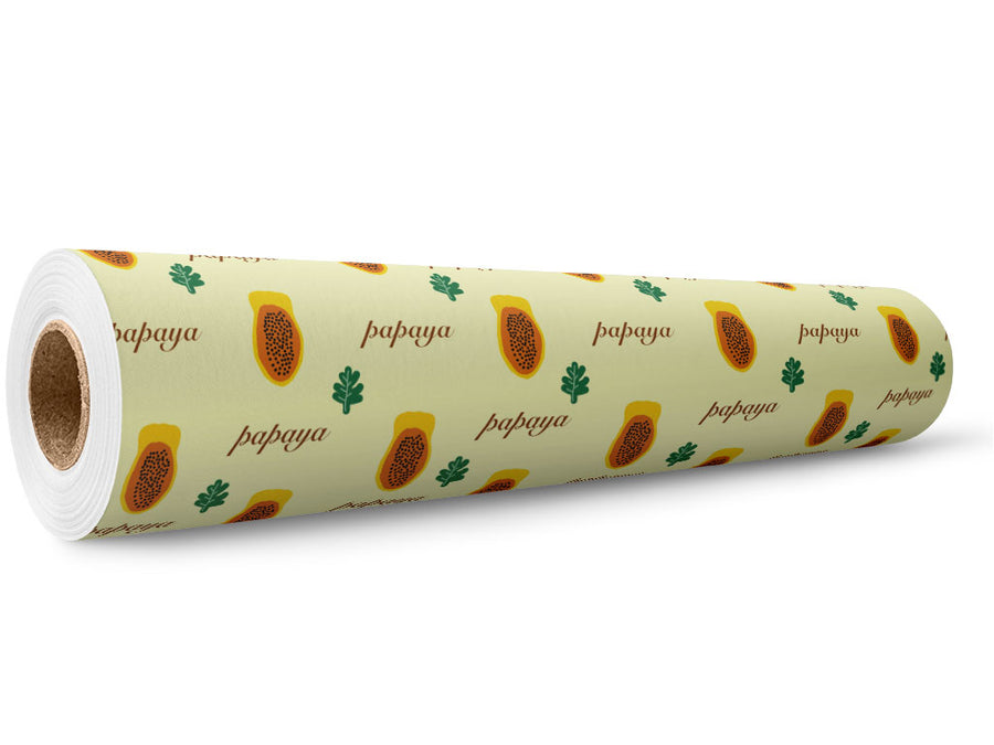 Guinea Gold Fruit Wrap Film Wholesale Roll~Rwraps Series 914 Digitally Printed Vinyl Roll~5