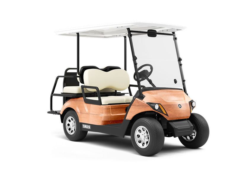 Gunstock Wood Plank Wrapped Golf Cart