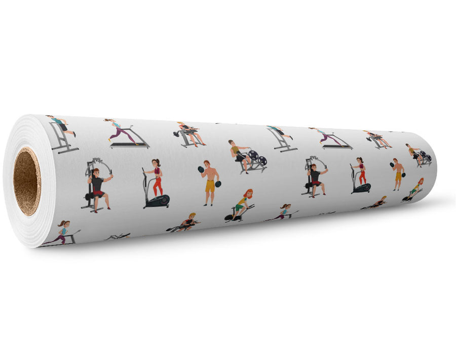 Gym Rats Sport Wrap Film Wholesale Roll~Rwraps Series 914 Digitally Printed Vinyl Roll~5