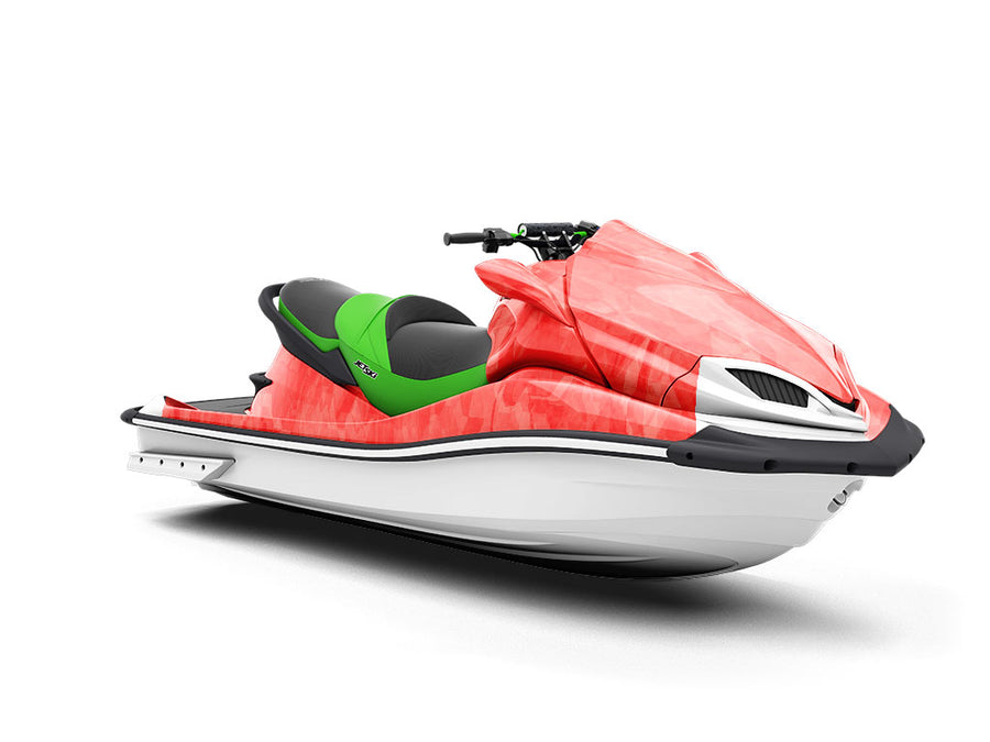 Hacksaw Attack Watercolor Jet Ski Vinyl Customized Wrap