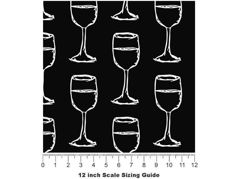 Half Full Alcohol Vinyl Film Pattern Size 12 inch Scale~Rwraps Half Full Alcohol Sizing Chart~2