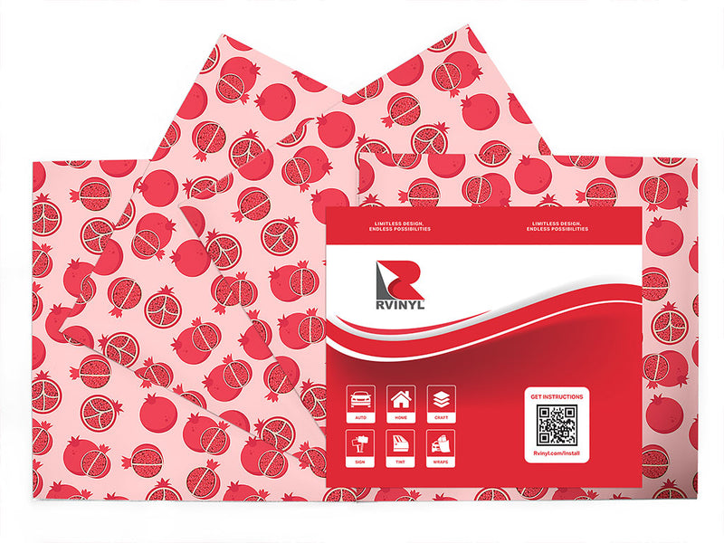 half sliced fruit Craft Vinyl Sheet Pack