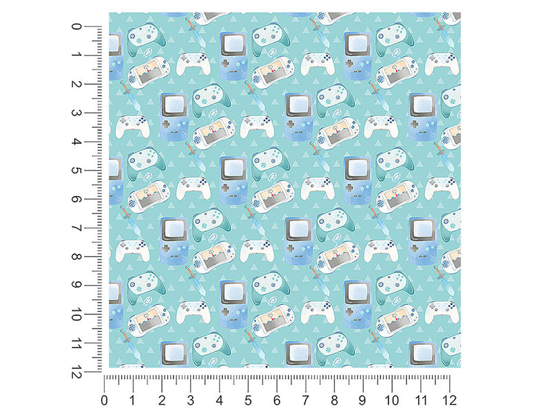 handheld gameplay gaming 1ft x 1ft Craft Sheets