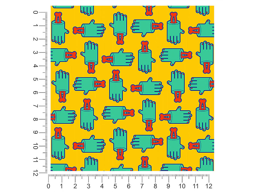 handshake horror horror 1ft x 1ft Craft Sheets