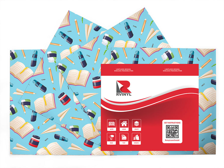 handwritten stories hobby Craft Vinyl Sheet Pack