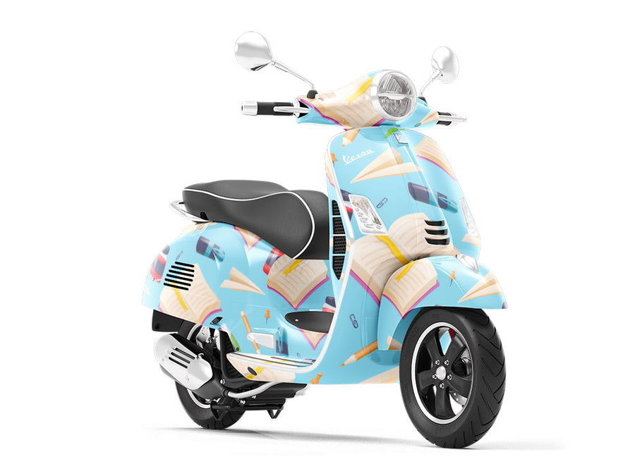 Handwritten Stories Hobby Vespa Scooter Wrap Film