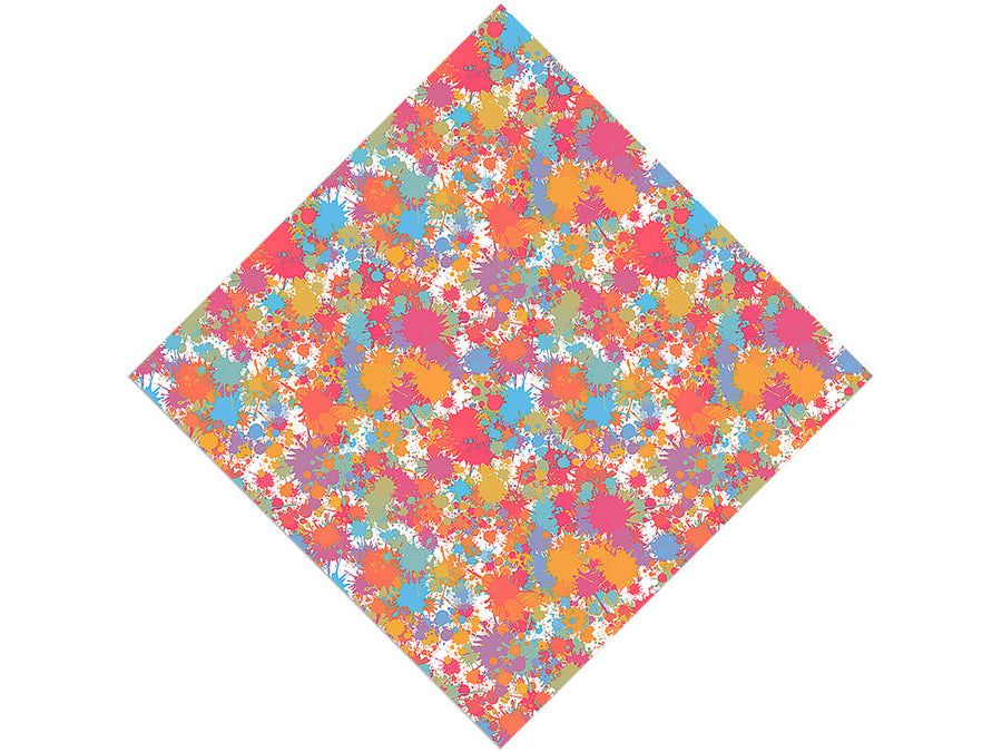 Happy Accidents Paint Splatter Vinyl Wrap Pattern